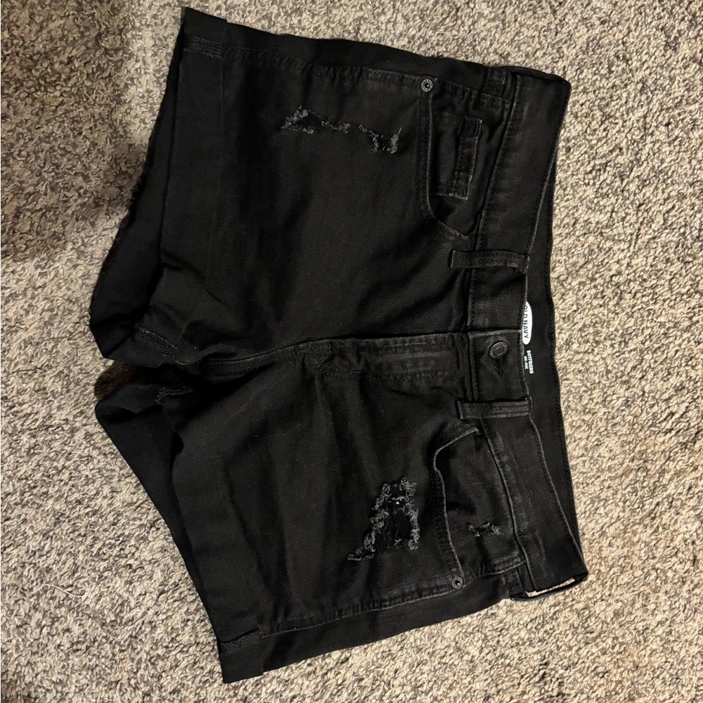 Old Navy Black Jean Shorts for Women